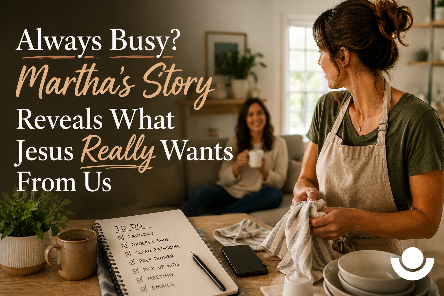 Always Busy? Martha's Story Reveals What Jesus Really Wants From Us